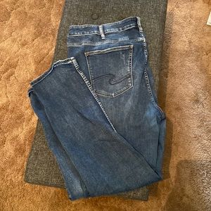 Sz 22 Silver Jeans Avery Slim